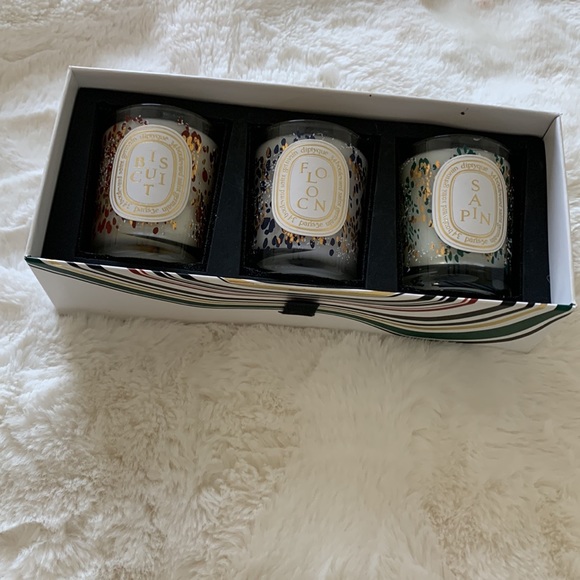 Diptyque 2021 Holiday Set of 3 travel size candle set (not sold anymore) - Picture 3 of 7